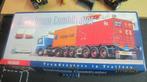 Conrad Man Nooteboom Flexitrailer + 2x 20FT Containers, Hobby en Vrije tijd, Modelauto's | 1:50, Ophalen of Verzenden, Zo goed als nieuw