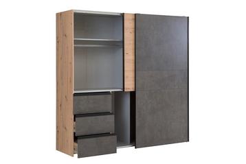 Grote Houtlook Schuifdeurkast - 200x200cm beschikbaar voor biedingen