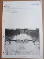 Joos Lensink Zwolle Documentatieblad jaren 70, Antiek en Kunst, Kunst | Tekeningen en Foto's, Ophalen of Verzenden