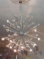 Orginele vintage 62 arms Xxl space age Spoetnik lamp, Ophalen, Zo goed als nieuw