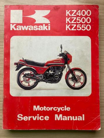 Kawasaki KZ400 KZ500 KZ550 1979-1983 Service Manual