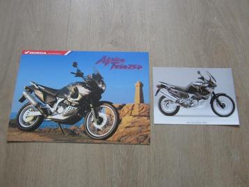 Honda XRV 750 Africa Twin folder 1997 1998 plus extra beschikbaar voor biedingen