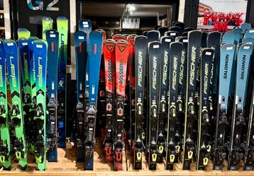 Gebruikte ski's/ skischoenen / snowboard gewaxt geslepen beschikbaar voor biedingen