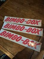 Originele jaren 70 stickers van de bimbobox, Verzamelen, Ophalen of Verzenden