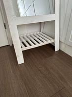 Grote Witte Houten Spiegel, Huis en Inrichting, Ophalen, Zo goed als nieuw, 150 tot 200 cm, Rechthoekig