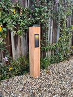 Tuinverlichting hout, Tuin en Terras, Buitenverlichting, Minder dan 50 watt, Waterbestendig, Nieuw, Ophalen of Verzenden