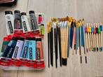 Acryl verf Amsterdam, kwasten en potloden, Hobby en Vrije tijd, Schilderen, Ophalen of Verzenden, Acrylverf