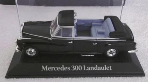 Norev-Atlas Presidential Cars Mercedes 300 Landaulet in box., Hobby en Vrije tijd, Modelauto's | 1:43, Zo goed als nieuw, Auto
