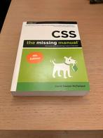 CSS The Missing Manual 4th Edition - Goede Staat, Ophalen of Verzenden, Zo goed als nieuw, Internet of Webdesign