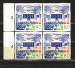 Nl 1615 postfris blok van 4, Postzegels en Munten, Postzegels | Nederland, Ophalen of Verzenden, Na 1940, Postfris