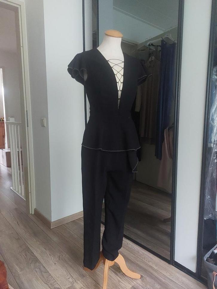 Elegante Elisabetta Franchi jumpsuit, Kleding | Dames, Jumpsuits, Zo goed als nieuw, Maat 34 (XS) of kleiner, Zwart, Ophalen of Verzenden