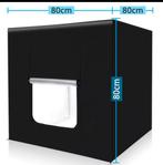 Foto tent 80x80x80 - fotostudio, Ophalen of Verzenden, Zo goed als nieuw, Complete fotostudio