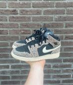 Nike Air Jordan 1 Mid SE Leopard Black Pale Ivory Ore, Overige kleuren, Verzenden, Nike, Sneakers of Gympen