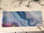 Muismat groot (78 x 30 cm) marmer swirl pastel, -, -, Nieuw, Fabrikant Onbekend (nieuw artikel gekocht binnen de EU via veiling)