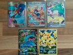 Pokemon kaarten zeldzaam, Ophalen of Verzenden, Zo goed als nieuw, Meerdere kaarten