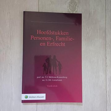 Hoofdstukken Personen-, Familie- en Erfrecht beschikbaar voor biedingen