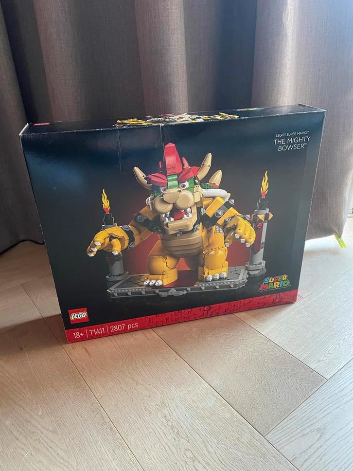 Lego 71411 - The Mighty Bowser, Kinderen en Baby's, Speelgoed | Duplo en Lego, Zo goed als nieuw, Lego, Complete set, Ophalen of Verzenden