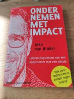Arko van Brakel - Ondernemen met impact, Ophalen of Verzenden, Zo goed als nieuw, Arko van Brakel