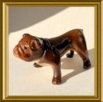 Keramiek flesje in de vorm van een hond, bulldog, Antiek en Kunst, Antiek | Keramiek en Aardewerk, Ophalen of Verzenden