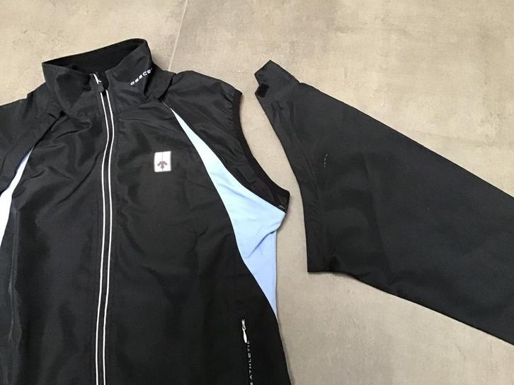 Descente jasje met afritsbare mouwen, maat M, Kleding | Dames, Sportkleding, Zo goed als nieuw, Hardlopen of Fietsen, Maat 38/40 (M)