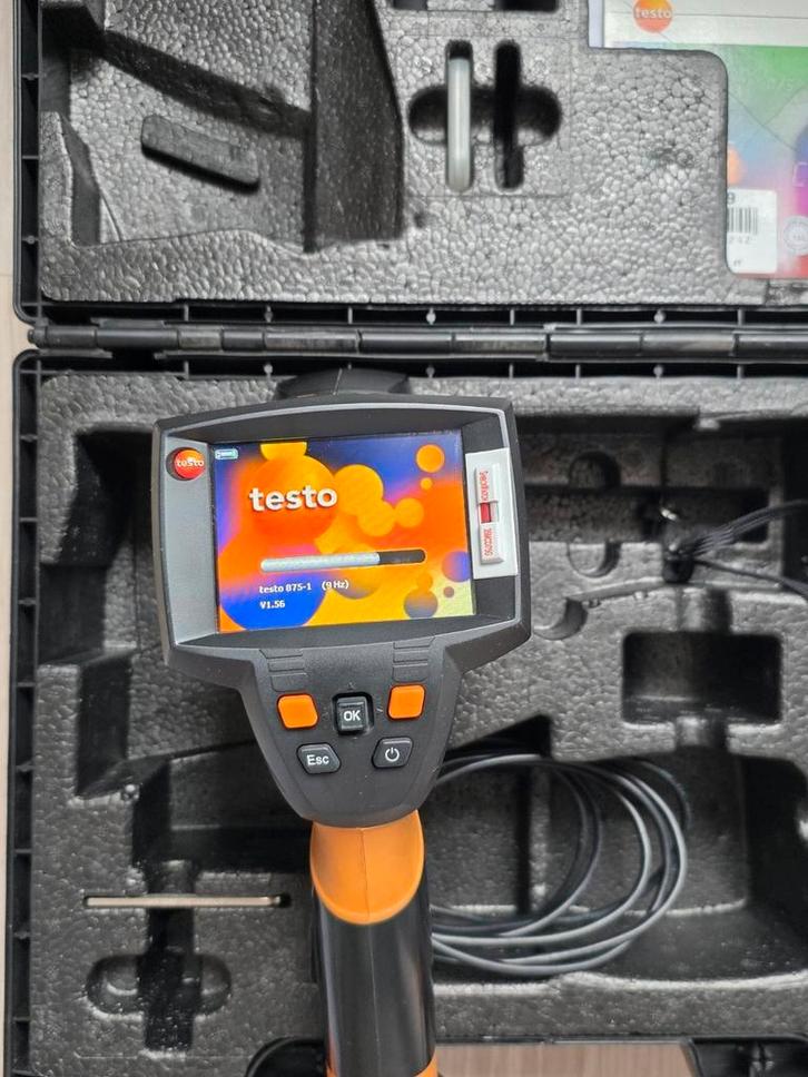 testo 875-1i - Warmtebeeldcamera (160 x 120 pixels, handmati, Doe-het-zelf en Verbouw, Meetapparatuur, Zo goed als nieuw, Temperatuur