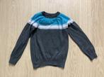 mooie grijs met blauwe trui maat 128 zgan, Ophalen of Verzenden, Zo goed als nieuw, Jongen, Trui of Vest