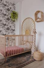 BAMBOE HOOFDBORD LEDIKANT/ÉÉN-PERSOONS KINDERBED (NIEUW), Ophalen, -, -, Nieuw