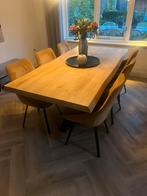 Eetkamerset (tafel en 6 draaistoelen), Ophalen, 200 cm of meer, 50 tot 100 cm, Zo goed als nieuw