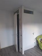 Svedex aluminium kozijn met deur, Gebruikt, 80 tot 100 cm, 215 cm of meer, Binnendeur