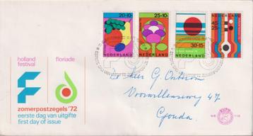 Nederland 1972 E116 Zomerzegels Geschreven gratis beschikbaar voor biedingen