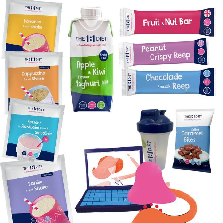 Shakes van het Cambridge dieet, Boeken, Gezondheid, Dieet en Voeding, Zo goed als nieuw, Dieet en Voeding, Verzenden