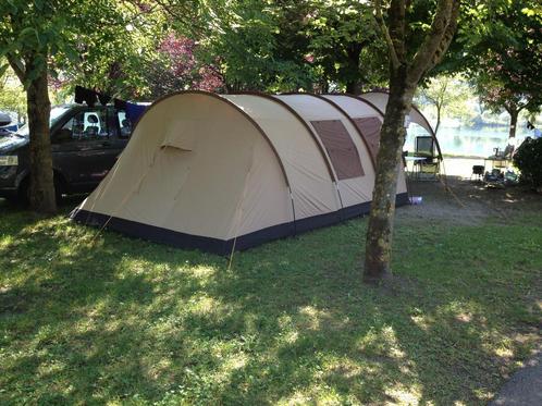 Grote tent Euro Trail Texas 5, katoen, Caravans en Kamperen, Tenten, tot en met 4, Gebruikt, Ophalen