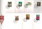FDC-J: 7 FDC’s Liechtenstein, Verzenden, Overige landen
