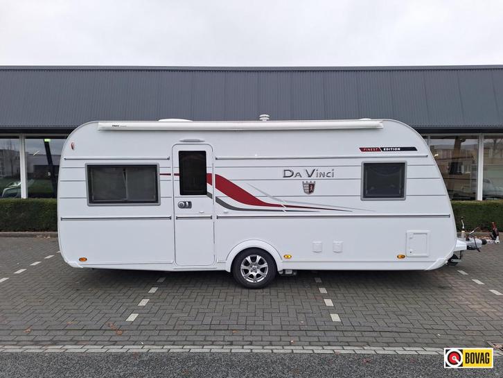 Tabbert Da Vinci 490 TD FINEST EDITION MET MOVER, Caravans en Kamperen, Caravans, tot en met 4, 1250 - 1500 kg, Rondzit, Tabbert