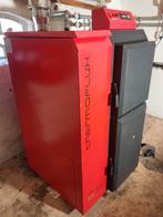 50KW Pelletketel Biomassa ketel CV ThermoFlux pelling eco, Doe-het-zelf en Verbouw, Verwarming en Radiatoren, Ophalen, Gebruikt