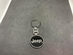 Jeep logo zwarte sleutelhanger, Ophalen of Verzenden, Nieuw, Merk