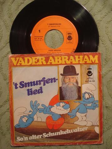 Vader Abraham 7" Vinyl Single: ‘t Smurfenlied’ (Nederland) beschikbaar voor biedingen