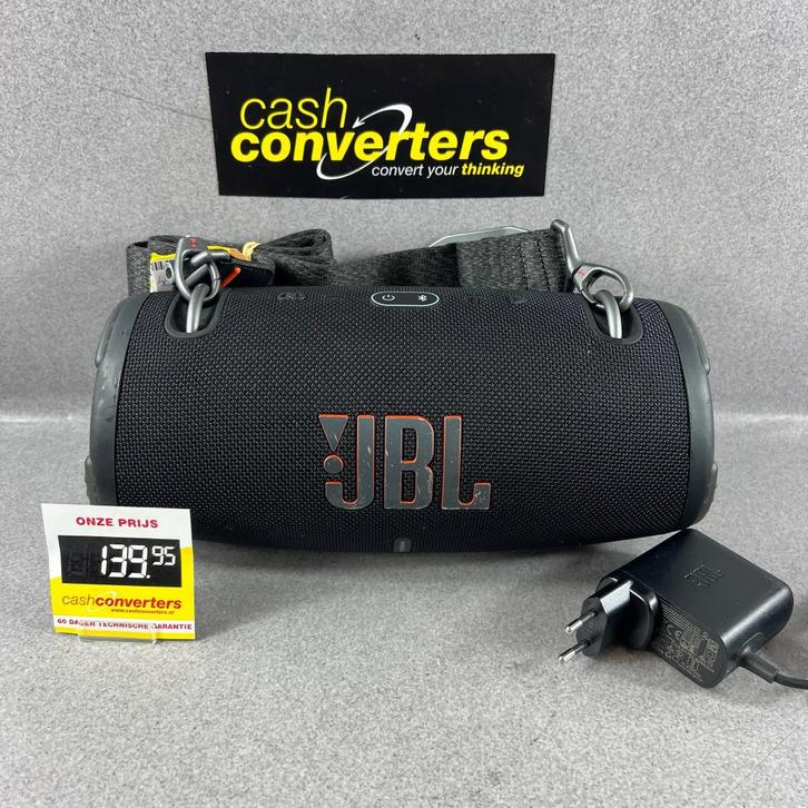 JBL Xtreme 3 | Draadloze speaker | Zwart | + adapter| 387089, Audio, Tv en Foto, Luidsprekers, Gebruikt, Center speaker, Minder dan 60 watt