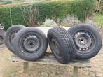 Winterbanden met stalen velg 196/65 R 15 oa voor Volvo V70, Ophalen, Gebruikt, 15 inch, Banden en Velgen