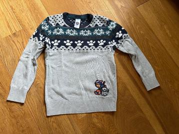 Paw Patrol trui maat 134 grijs donkerblauw beschikbaar voor biedingen