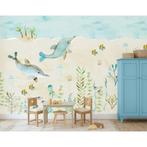 Sam&Luca behang heftrucks/werktuigen/giraf/dolfijn, Ophalen of Verzenden, Nieuw, Wanddecoratie