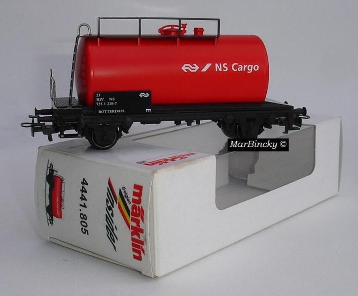 Märklin 4440 NS Cargo Insider Ketelwagen NL !, Hobby en Vrije tijd, Modeltreinen | H0, Nieuw, Wagon, Wisselstroom, Märklin, NS