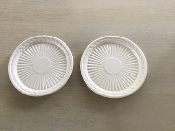 Wedgwood Edme 2 schoteltjes met opstaand randje ca 10cm nw beschikbaar voor biedingen