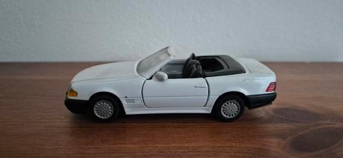 Mercedes-Benz Cabriolet 300SL 500SL, 1:43 wit (GAMA), Hobby en Vrije tijd, Modelauto's | 1:43, Zo goed als nieuw, Auto, Gama, Ophalen of Verzenden