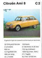 Kw11 autokaartje citroen ami 8, Ophalen of Verzenden, Zo goed als nieuw, Auto's