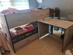 Mooie kinderbed met bureau., Ophalen, Zo goed als nieuw, Hoogslaper