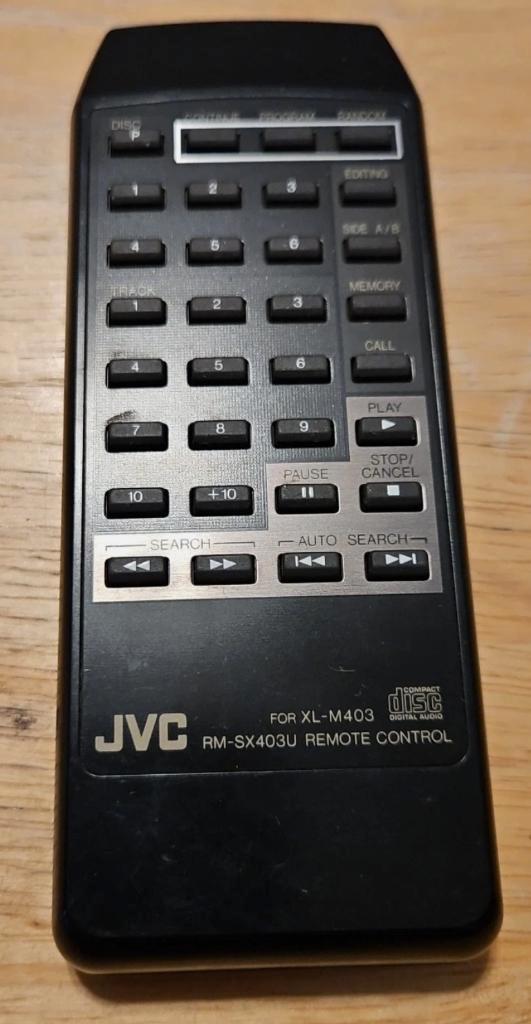 GEZOCHT!!!! afstandsbediening van JVC cd wisselaar, Audio, Tv en Foto, Cd-spelers, Refurbished, JVC, Wisselaar, Ophalen of Verzenden