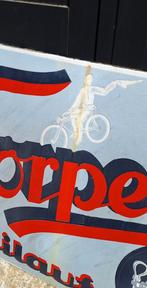 XL groot emaille reclamebord van Torpedo Freilauf., Reclamebord, Gebruikt, ., Ophalen of Verzenden