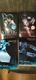 6 delige collectie fifty shades 
Vijftig tinten, Ophalen of Verzenden, Zo goed als nieuw, Nederland