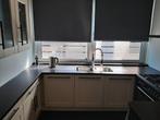 KEUKEN Ikea Faktum Vanille kleur zwart-gespikkelde bladen, Gebruikt, Overige materialen, Hoekkeuken, Ophalen of Verzenden